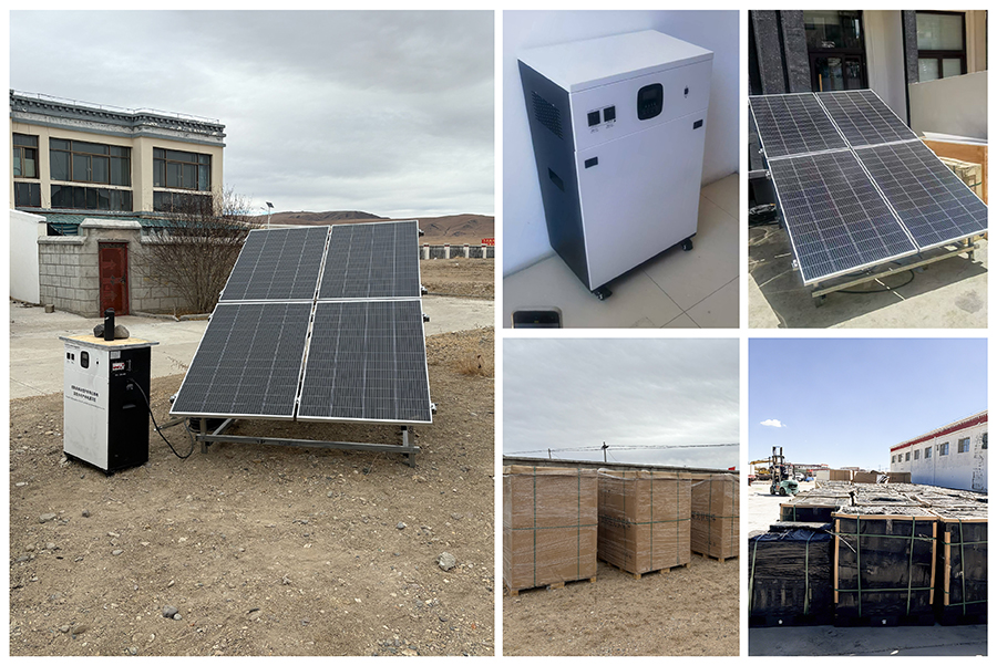 西藏扶贫项目 2kW 户用储能系统项目现场缩略图
