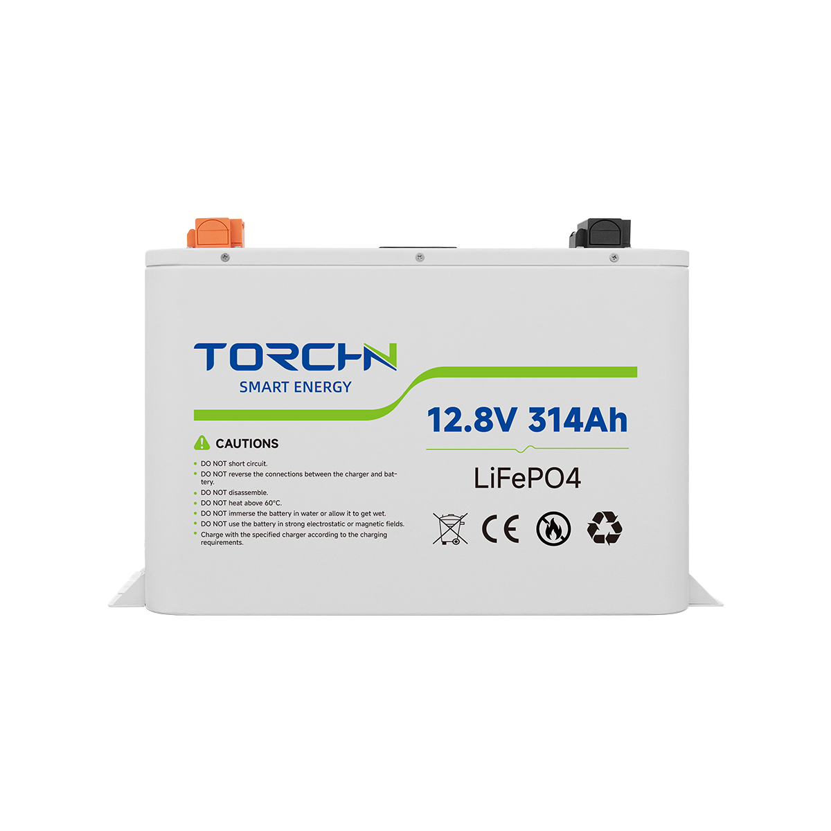 WKC F06-4020 12.8 V 314 Ah LiFePO4 Energy Storage Battery